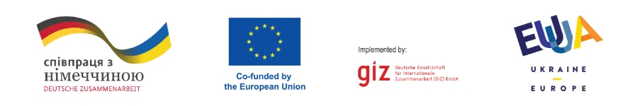Advancing Ukraine EU Accession Momentum logos